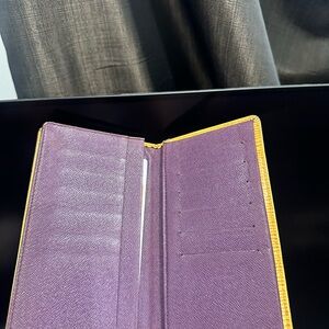 LOUIS VUITTON YELLOW EPI WALLET